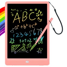 ORSEN LCD Writing Tablet 10 Inch, Colorful Doodle Board Drawing Pad for Kids, Toddler Toys for 3 4 5 6 7 8 Year Old Girls Boys Gifts (Pink)