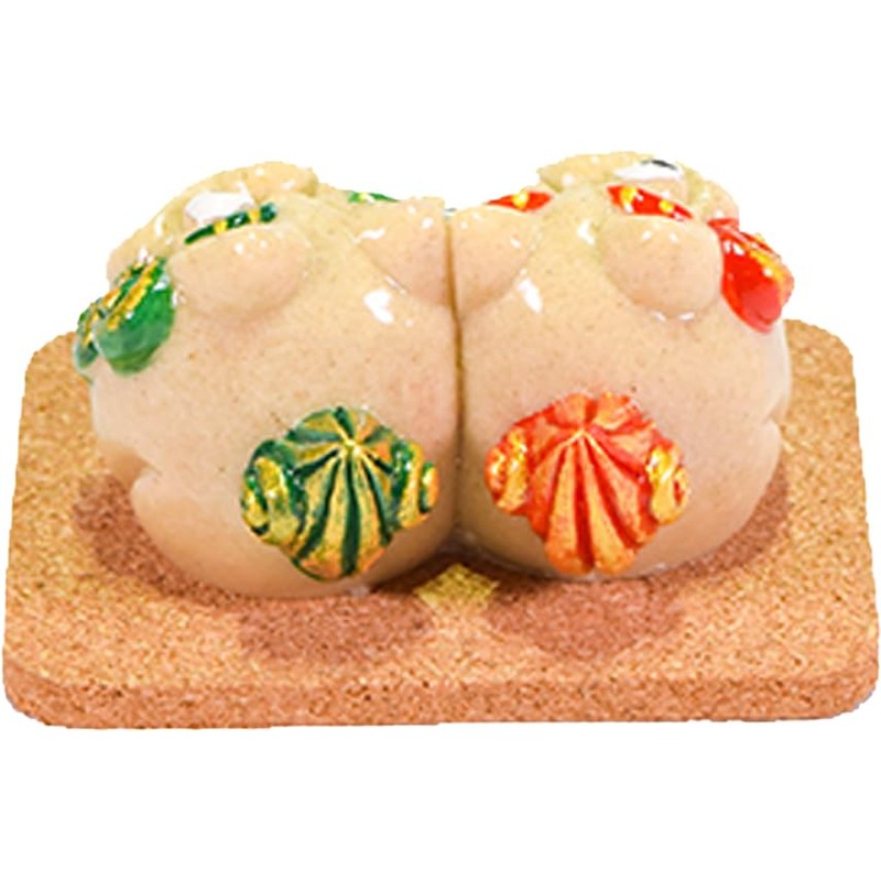 [kubagasaya] Kababaya Okinawa Souvenir Sisar Figurine, Mini, Entrance, Parent-child Sisar