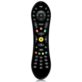 Virgin Media TiVo TV Remote Controller Vinyl Skin Sticker (Black)