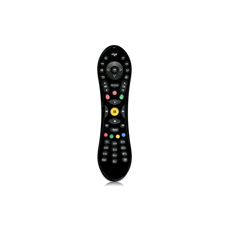 Virgin Media TiVo TV Remote Controller Vinyl Skin Sticker (Black)