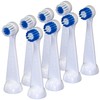 Cybersonic 3 Compact Replacement Brush Heads, 8 Pack, Compatible With