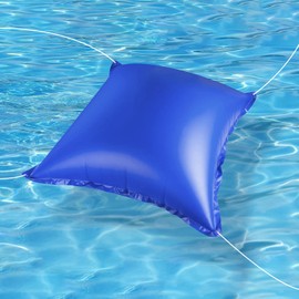 Pool Pillows for Above Ground Pools - 2025 4' X 4' Winter Pool Cover Pillow for Closing Pool, 0.5mm Extra Thick Tear-Resistant, 50ft Rope Included (Square