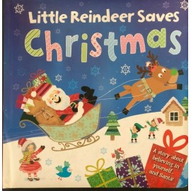 Little Reindeer Saves Christmas (Gift Book) Hardcover