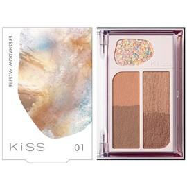 KiSS Cocktail Days 01 Marriage Brown 6.4 g Brevet Yebe Eye Shadow Palette Glitter