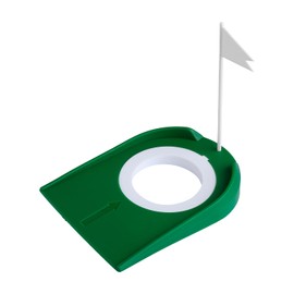 Tabanzhe Golf Practice Putting Mat-Portable Indoor and Outdoor Golf Putting Practice Cup Discs Training Aids with Flag for Office Bedroom Living Room