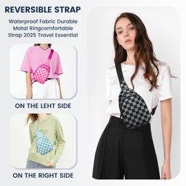 FODOKO Sling Crossbody Bag Main Compartment, Zippered Front Pockets, Adjustable Shoulder Strap, Water-Resistant Lightweight，New for 2025 (dark gray)