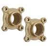 2pcs Wheel Rear Axle Hub 28 Tooth Spline 4 Stud