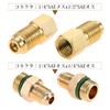 R134A Quick Joint Quick Coupler Adjustable L Shape Gas Charge