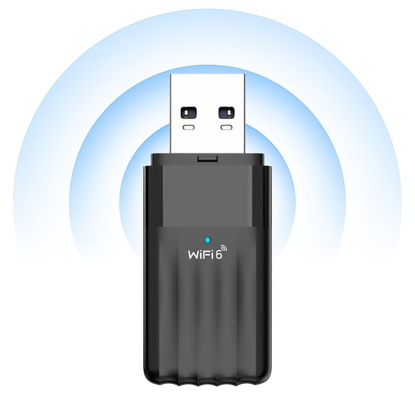 WONLINK USB WiFi Adapter for PC, WiFi 6 Adapter with