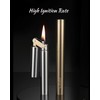 Ambrogio.L Kerosene Oil Lighter,Trench Copper Lighter Brass Fire Starter Creative
