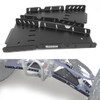REARACE Front A-Arm Guards, 4mm Aluminum A-Arm Skid Plates Fit