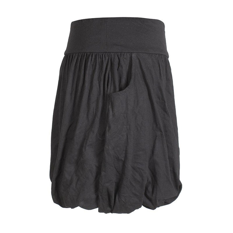 Vishes - Alternative Clothing - Plain Women's Basic Bubble Skirt