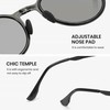 Cyxus P1568 Folding Sunglasses, Polarized Lenses, UV Protection, Small Face