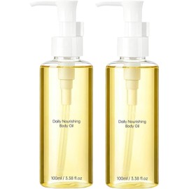 Face & Body Oil for Crepey & Mature Skin,Specially Designed for Mature Skin. Firms Skin,Absorbs Quickly,Moisturizes The Body,Silky and Nourishing. Abdomen,and Thighs. Gently Brightens Tone. (2pcs)