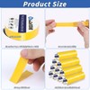 100 Rolls Yellow Electrical Tape Bulk 3/4 Inch x 66ft,
