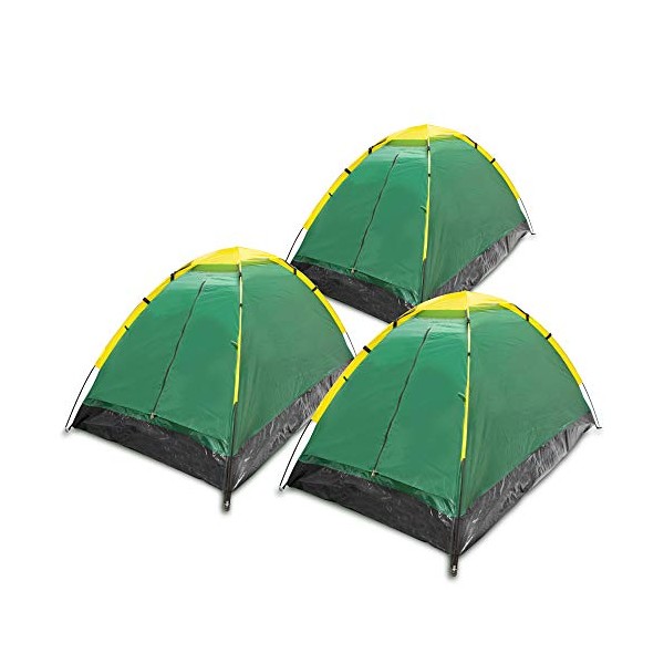 2 Person Lightweight Compact Dome Tent. Great for Camping, Hiking,
