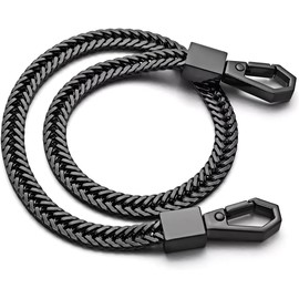 Cadena Para Pantalon para Hombres, Cadena de Hip Hop Punk Llavero para Jeans Con Mosqueton, Cadena de billetera Biker Accesorios Góticos Unisex
