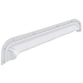 Grace (303200 32" Mill-Finish Aluminum Drip Cap , white