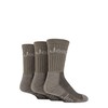 Jeep Men's JM273 3 Pair Luxury Terrain Socks (6-11, Khaki/Sand)
