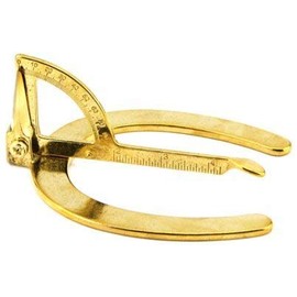 Brass Pony Hoof Gauge