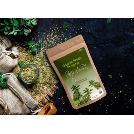 My Land Organic Greek Oregano, Hand Picked From Mount Olympus, Traditionally Dried And Cut, Packaged In A Resealable Bag With A Fresh Aroma And Taste (50g - 1.76oz)