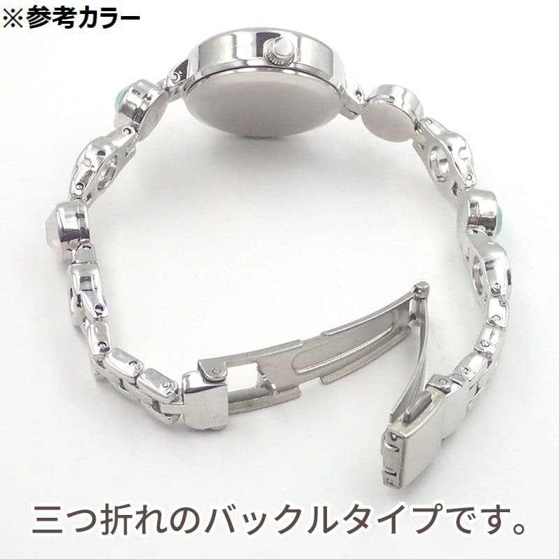 Follow N00925S-2 PG Women's Fragola Milky Stone Bracelet Watch, Rose