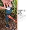 PowerGear Outdoor 6 Outlet Mechanical Stake Timer, Easy-to-Set Dial, 30-Minute