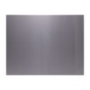 Stainless Steel Backsplash, 30" X 23.25" with Hemmed Edges
