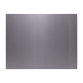 Stainless Steel Backsplash, 30" X 23.25" with Hemmed Edges