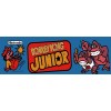 Donkey Kong Junior Arcade Marquee 6" x 18" Metal Sign