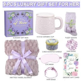 Birthday Gifts Box for Women Mom Post After Surgery Recovery Sympathy Care Package Get Well Self Post Surgery Recovery Thinking of You Unique Spa Gift Baskets