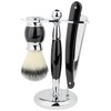 Union Razors SS5 Black Three Piece Straight Shave Kit with