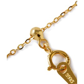 KONMAY Adjustable 925 Sterling Silver Necklace Extenders, 2-Inch Hypoallergenic Golden&Silver in 18K Gold Plated Extension Chains for Necklaces and Bracelets