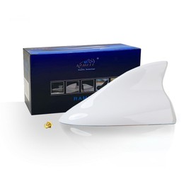 for (RAV4 2009-2015) Shark Fin Antenna, Car Radio FM/AM Aerials, Auto Parts, Vehicle Electronics Accessories, for Toyota Rav4. (Advanced Style, White)