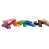 COLOUR CLAY 500GRM BAR - RAINBOW COLOURS