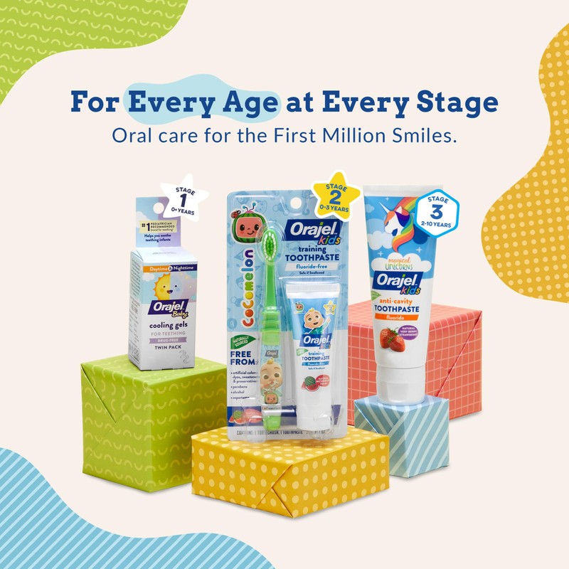 Orajel Baby Daytime & Nighttime Cooling Gels for Teething, Drug