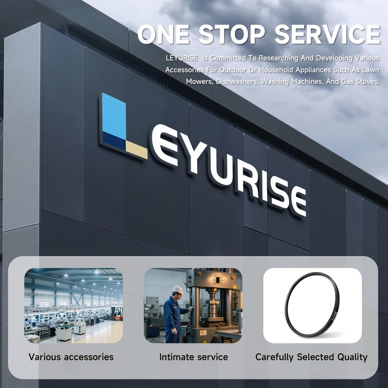 LEYURISE Drive Belt Plate Compactor Timing Belt Compatible with Wacker