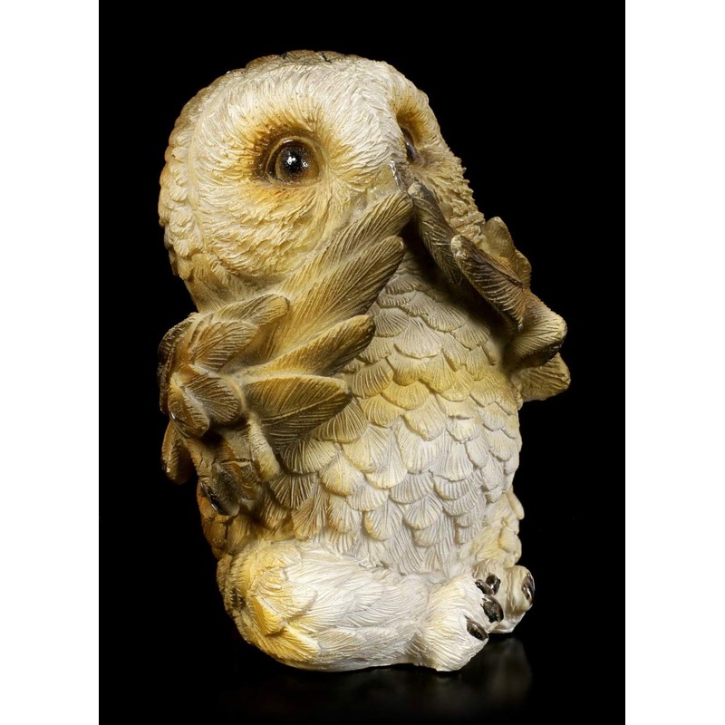 Three Wise Owls Figures - See Nothing, Hear Nothing, See