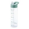 Smash Drink Bottle with Water Timings 700ml Sage, Grey