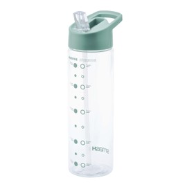 Smash Drink Bottle with Water Timings 700ml Sage, Grey