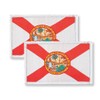 Overdecor Florida Flag Patch Tactical Military Patches - Hook and