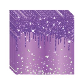 20 napkins (purple)