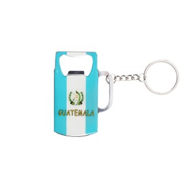 Souvenir Country Flag Beer Bottle Cap Opener, Bottle Cap Design (Guatemala)
