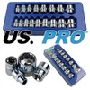 US PRO 3248 17Pc 3/8 Dr 12 Point 8-24mm Flat