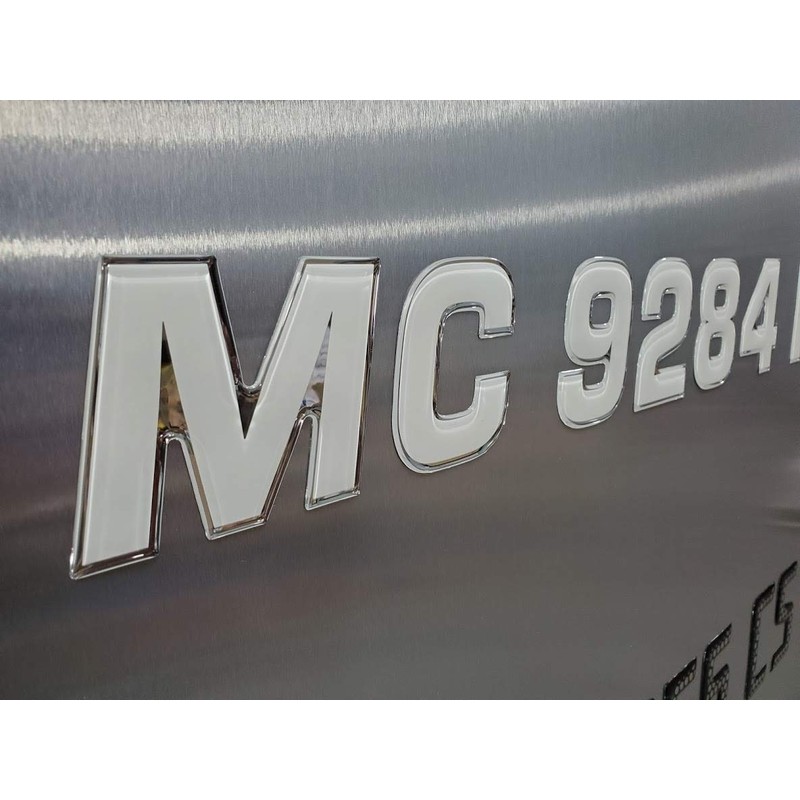 Boat & Jetski Registration Numbers - Domed/Raised Decal (16 pcs)