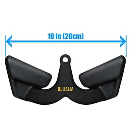 LAT Pull Down Bar for Cable Machine, LAT Pulldown Attachments T Bar V Bar Cable Attachment, Back Tricep Bar Strength Training Handle - Specification: Style 3