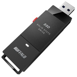 BUFFALO USB 3.2 (Gen1) Portable SSD 500GB Stick SSD-PUT500U3-BKC