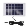 3W 6V Solar Panel High Conversion Efficiency Semi Flexible Polycrystalline