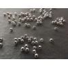SILVER PLATED CORREGATED BRASS ROUND SPACER BEADS 3 MM PACKAGES