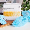 McKesson Shoe Covers, Disposable - Universal, Shoe High, Elastic Closure,
